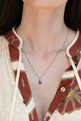 Rose Cut Diamond Necklace
