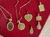 Thread Swivel Charm - Round