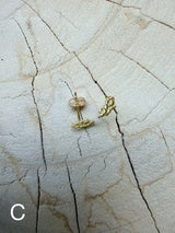 Tiny Rope Earrings