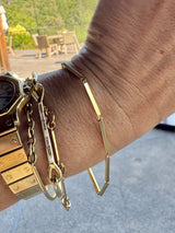 Bias Chain Bracelet - Medium Weight