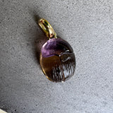 Ametrine Scarab Pendant