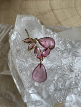 Pink Drop Earrings