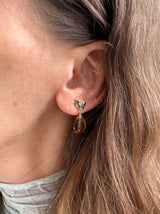 Persimmon Drop Earrings