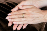 Autumn Diamond Cut Away Band
