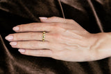 Autumn Diamond Cut Away Band
