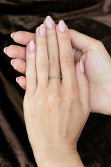 Sapphire Eternity Band