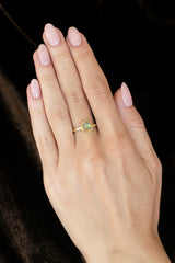 Montana Sapphire Solitaire