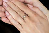 Rose cut Diamond Solitaire