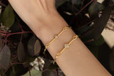 Needle Eye Cuff - Recycled Diamond