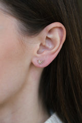 Dual Marquis Diamond Earrings