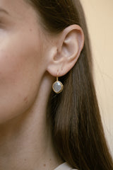 Moonstone Drop Earrings