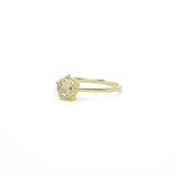 Rose cut Diamond Solitaire
