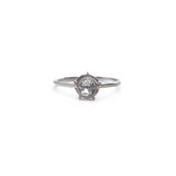 Rose cut Diamond Solitaire