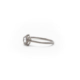Rose cut Diamond Solitaire