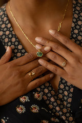 Trapiche Emerald Pendant