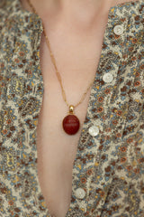 Carnelian Scarab Pendant
