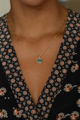 Trapiche Emerald Pendant