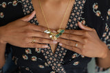 Small Trapiche Emerald Pendant