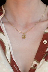 Elongated Silk Necklace