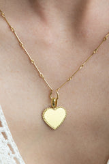 Thread Swivel Charm - Heart