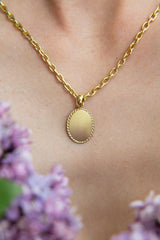 Thread Swivel Charm - Oval