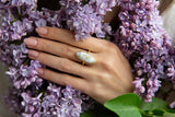 Gold Quartz Ring