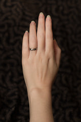 Cloak Band - 4mm with Diamonds 0.15cts