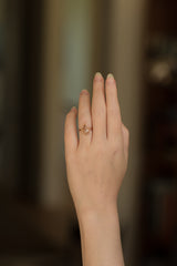 Rose Cut Diamond Solitaire