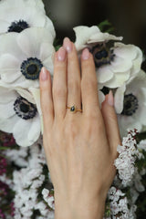 Petite Pear Diamond Ring