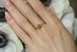 Petite Pear Diamond Ring