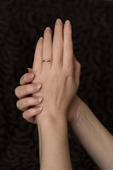Cloak Band - 3mm with Flush Diamonds