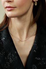 Diamond Bead Necklace