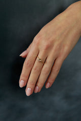 Diamond Cabochon Solitaire
