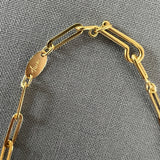 Flat Link Chain Bracelet