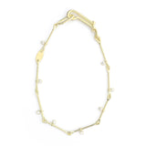 Needle Eye Chain Bracelet - with Diamond Sliders