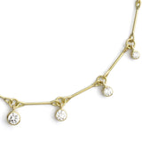 Lantern Necklace - 7 Diamonds