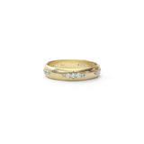 Cloak Band - 4mm with Clustered Diamonds