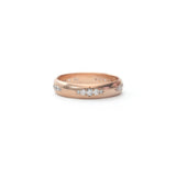 Cloak Band - 4mm with Clustered Diamonds