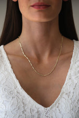 Trombone Link Necklace
