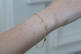 Needle Eye Chain Bracelet - Medium Weight