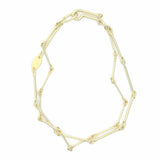 Needle Eye Chain Bracelet - Double Strand