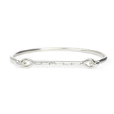 Needle Eye Cuff - Diamond Baguettes