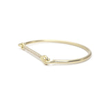 Needle Eye Cuff - Pavé