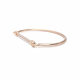 Needle Eye Cuff - Pavé