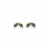 Dual Marquis Sapphire Earrings