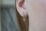 Flare Earrings - Circle