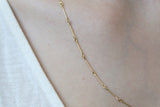 Needle Eye Chain Necklace - Light Weight
