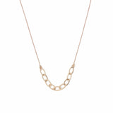 Petite Gold Link Pendant Necklace