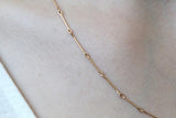 Needle Eye Chain Necklace - Light Weight