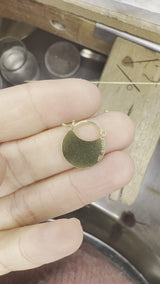 Flare Earrings - Circle